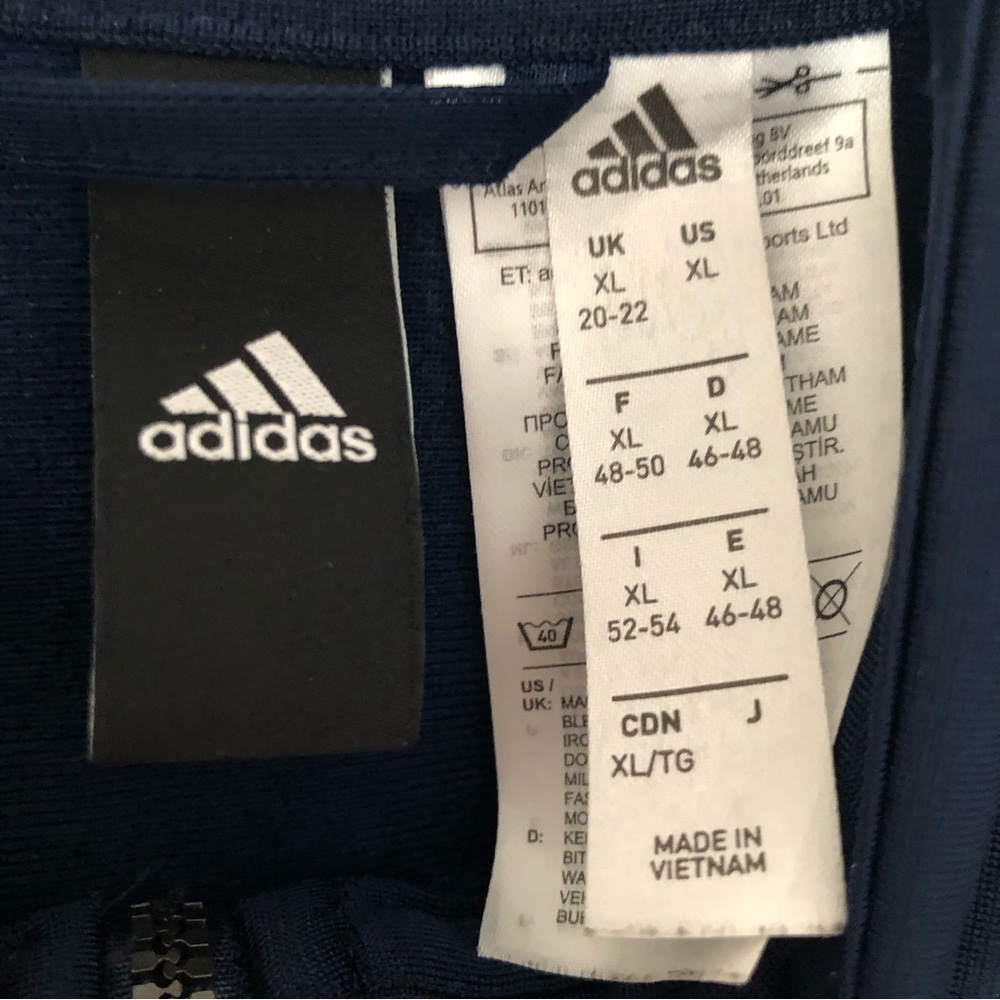 Adidas Navy Blue Jacket - Picture 5 of 5